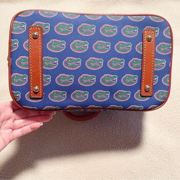 Dooney & Bourke Womens Florida Gators Coated Canvas Convertible Handbag Purse - Picture 8 of 16
